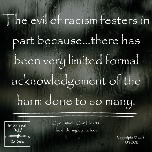 Open Wide - racism festers